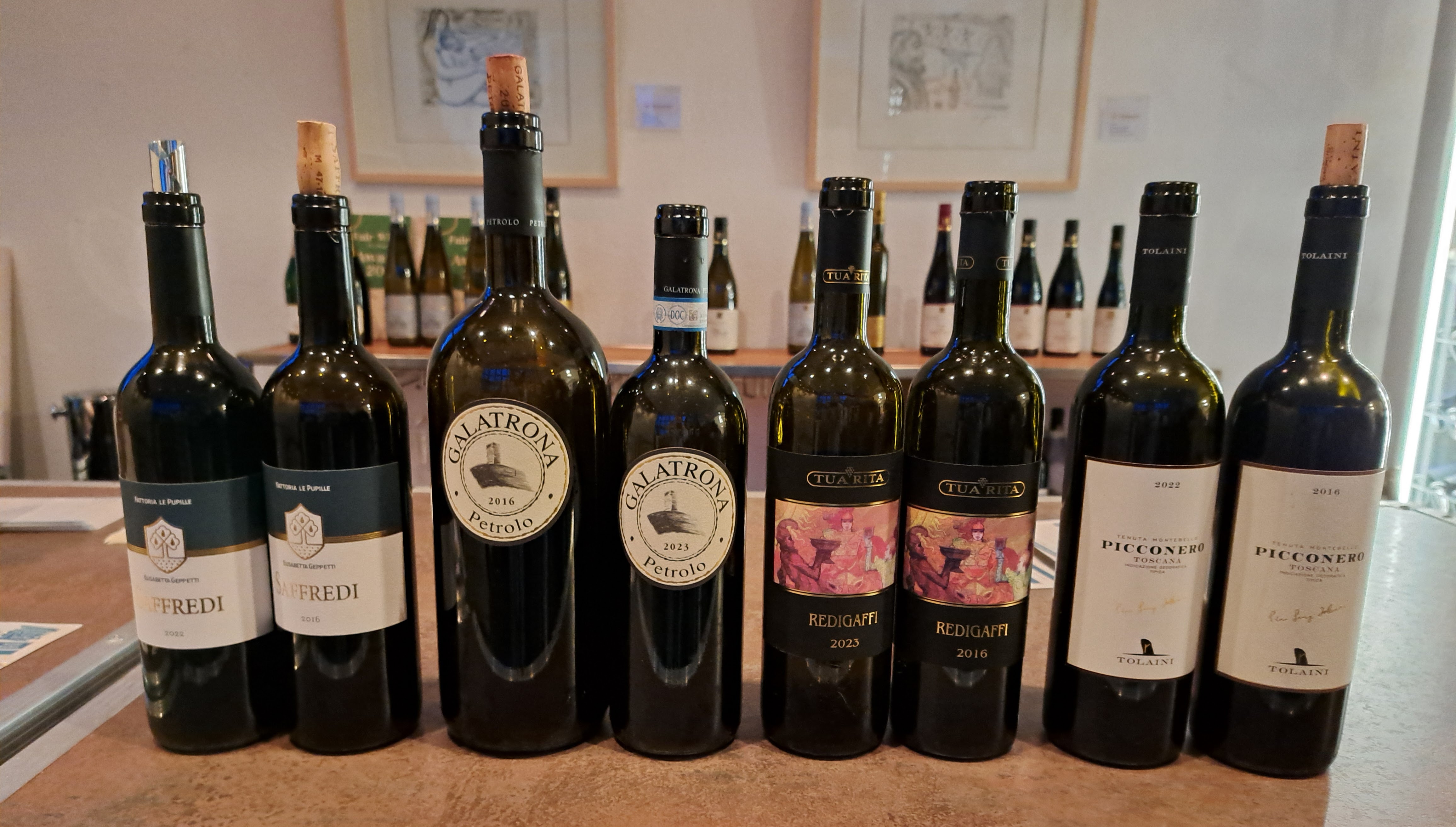 Super Tuscans at the Rheingau Gourmet & Wine Festival